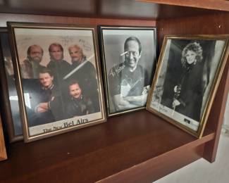 Older autographed photos $15/$25 each
