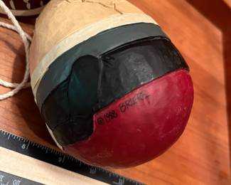 T31 - $35. 1988 Briere Folk Art Humpty Dumpty Toy. Excellent condition.