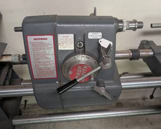 T118 - $150. Shop Smith Lathe model 555483 and Power Station model 555422 with extra parts. Please have help to move.