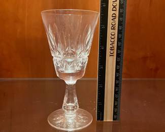 T67 - $45. Set of 6 Waterford "Rosslare" Sherry Glasses. 5.5" Tall. Excellent condition.