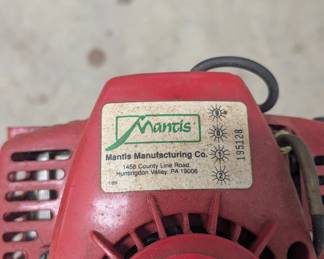 T116 - $80. Mantis Tiller.
