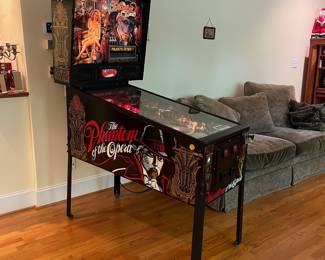 T40 - $3,750 FIRM. Fully Operational 1990 Phantom of the Opera Pinball Machine. Measures 22" x 53" x 74" Tall. You will need help to move. Tested and works *perfectly*! Very fun game!