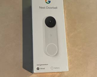 T99 - $65. Ring Doorbell Wired Second Generation New and Sealed.
