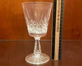 T65 - $85. Set of 8 Waterford "Rosslare" goblets. 7" tall. Excellent condition.