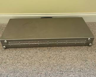 T91 - $165. Orvis Airline Travel Aluminum Double Rifle Shotgun Multi Pistol Gun Case. Measures 32” x 4” x 15” tall.