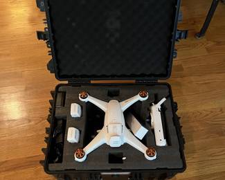 T98 - $450. Blade Chroma Ready-to-Fly Aerial Photography Quadcopter Drone with the CGo3 4K HD Camera and ST-10+ Groundstation Controller with built-in 5 1/2" FPV video screen. WITH Blade Chroma Drone Hard Travel Carrying Case.