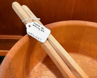 T3 - $35. Dansk 3 pc Serving Set. 10.75' x 5.5"T. Excellent condition.