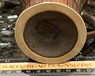 T126 - $100. Set of 10. Denby Gatsby Made in England Coffee Mugs. Each measures 4.25” tall.