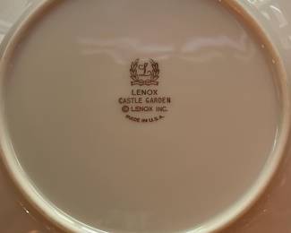 T32 - $250. Lenox Castle Garden China. 45 pieces. Excellent condition.