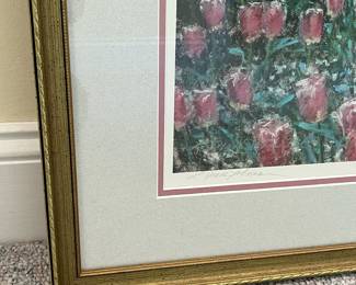 T111 - $30. L. Diane Johnson signed and numbered print. Measures 24“ x 29” tall.