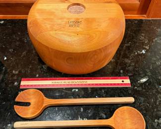 T3 - $35. Dansk 3 pc Serving Set. 10.75' x 5.5"T. Excellent condition.