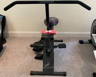 T95 - $25. Health Rider Total Body Aerobic Fitness machine, with extra seat. 36" x 48" x 39.5"T. In good condition and works smoothly. On the 2nd floor please have help to move.