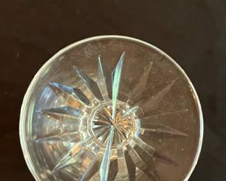 T68 - $20. Set of 2 Waterford "Rosslare" Cordial Glasses. 5" Tall. Excellent condition.