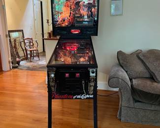 T40 - $3,750 FIRM. Fully Operational 1990 Phantom of the Opera Pinball Machine. Measures 22" x 53" x 74" Tall. You will need help to move. Tested and works *perfectly*! Very fun game!