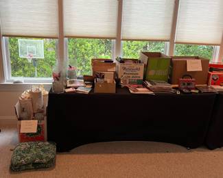 Overviews! Please come to the sale to shop these items! We can NOT hold items out of overview photos.