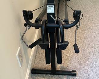 T94 - $70. Total Gym Ultra sliding bodyweight resistance machine with adjustable incline and foldable frame. 27.5" x 94" x 43.5"T. Very good condition and glides smoothly.