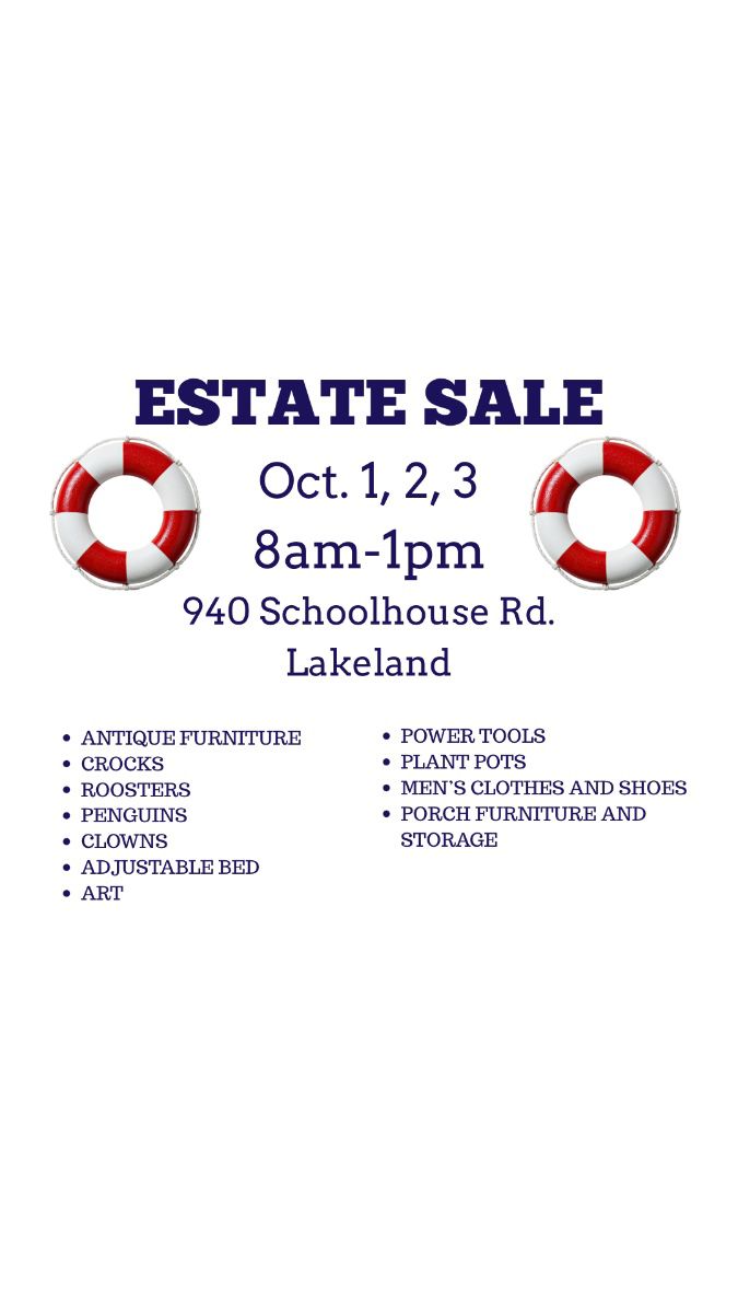 ESTATE SALE Instagram Story