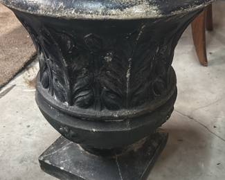 Pair cement planters