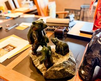 Paul McCarl Stone Bears Paul McCarl Stone Bears 