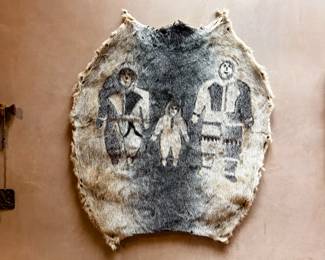 Inuit sealskin tapestry 