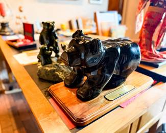 Paul McCarl Stone Bears 