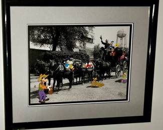 Disney Sericel, "Walt's Stagecoach"
