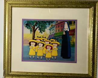 production cel from "Madeline." COA