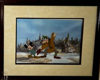 Disney Certified Production Cel from "The Brave Little Tailor" COA