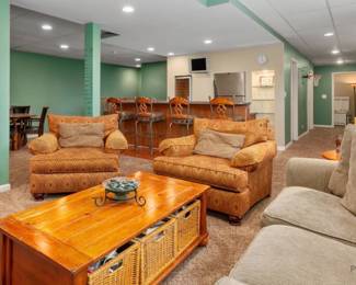 Custom Upholstry Oversized Club Chairs