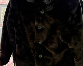Reverseable Faux Fur Coat
