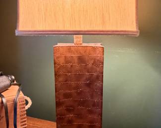 Alexander John (2) Copper table Lamps