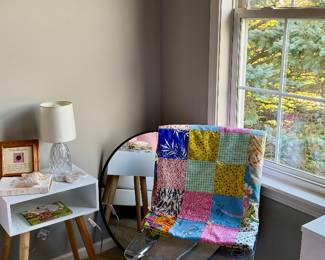 Quilt,Acrylic Chair