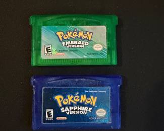 Gameboy Pokémon Emerald & Sapphire