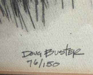 Doug Buster Numbers Print