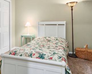 Twin Panel Bed WIth Storage