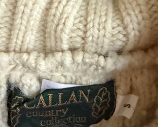 Irish Wool Sweater