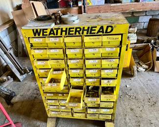 Weatherhead high pressure hose new hose end parts bins.