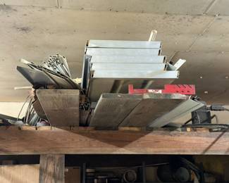 Garage door panels, never used. most hardware with it.