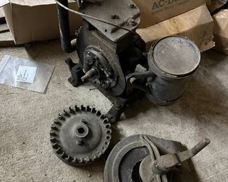 Old engine for parts
