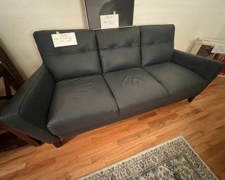 Italian leather Couch