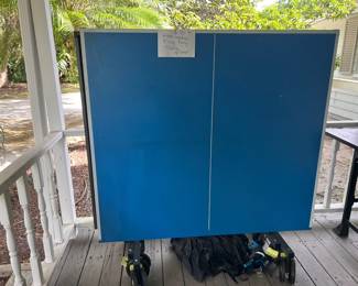 joola outdoor table tennis table complete
