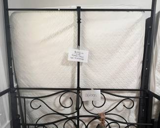 Queen Bed frame with Mattress