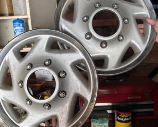 Hub caps for truck