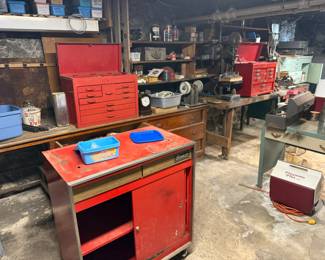 Antique and Vintage tool boxes and tools