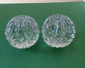 Beautiful pair of Waterford Candle holders.