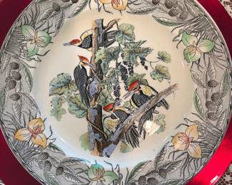 Vintage Audubon China Set by Adams. 12 Piece set in excellent condition