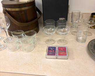 Vintage ice bucket, card game and more!