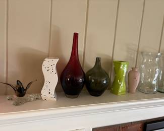 Selection of vases for sale