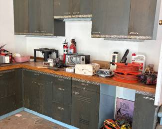 Garage tools and cabinets available for sale