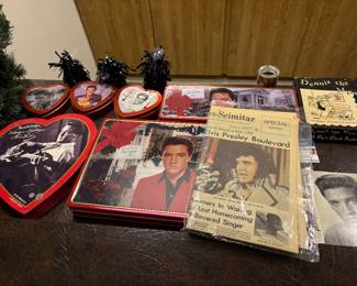So much Elvis memorabilia available!